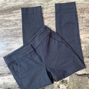 LOFT Navy Checkered Women's Marisa Trousers
Size 2